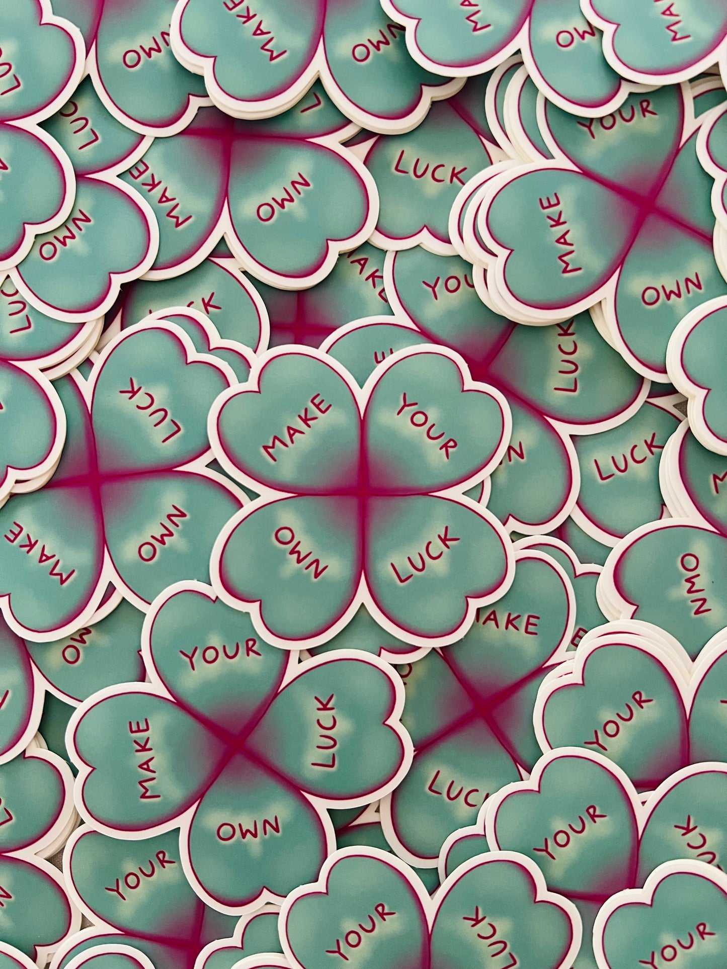 "Make Your Own Luck" Vinyl Sticker