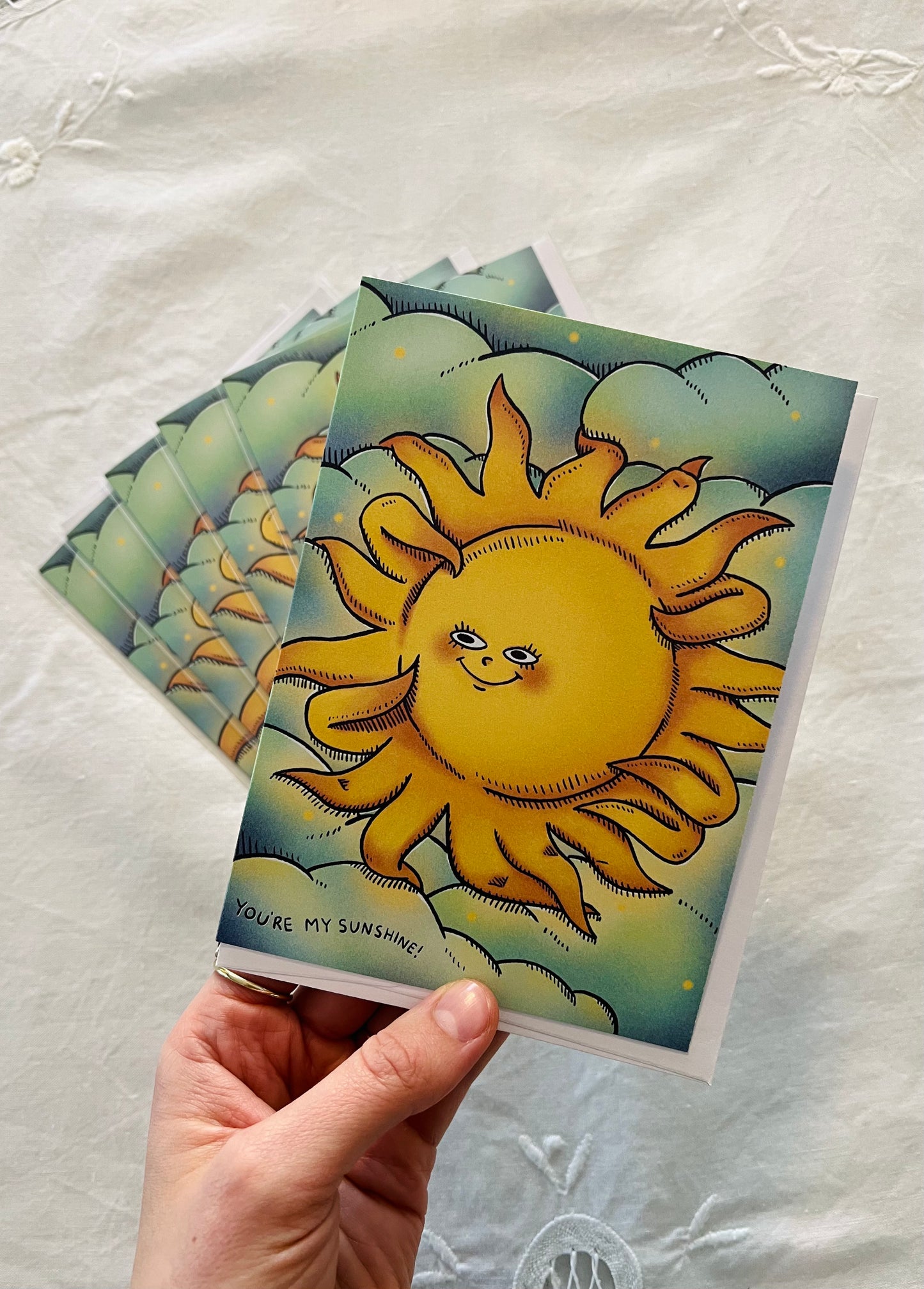 "You're My Sunshine" Bright Sweet Greeting Card