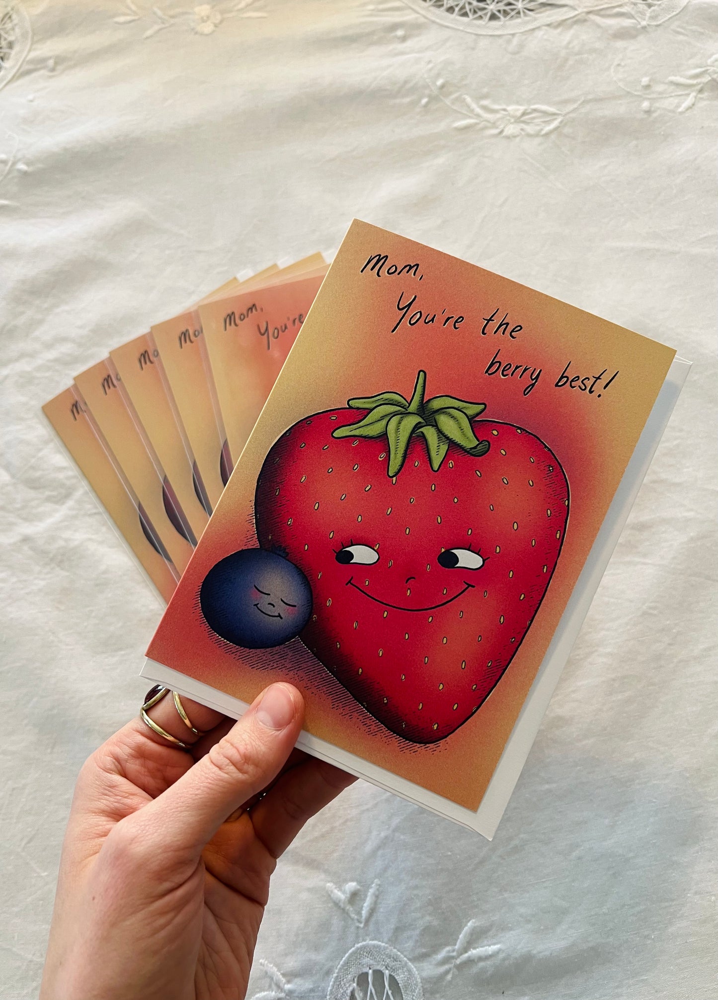 "Berry Best Mom" Cute Mother's Day Card