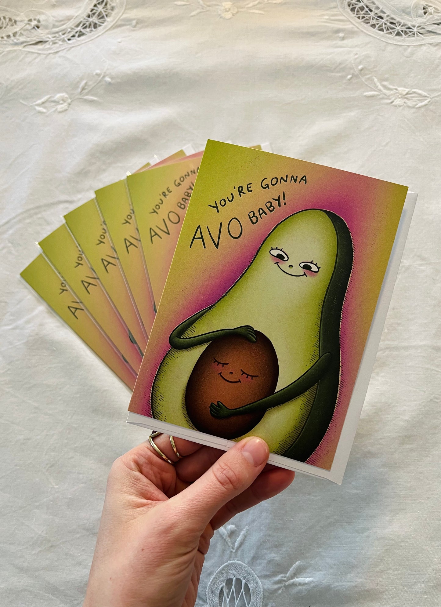 "Avo Baby" Funny Baby Shower Greeting Card