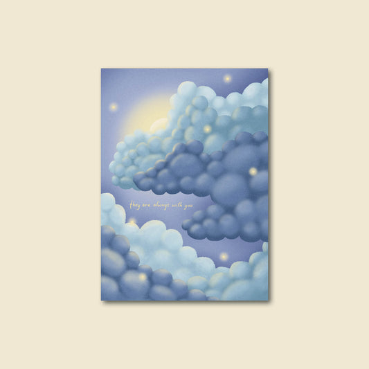 "Always With You" Sympathy Greeting Card
