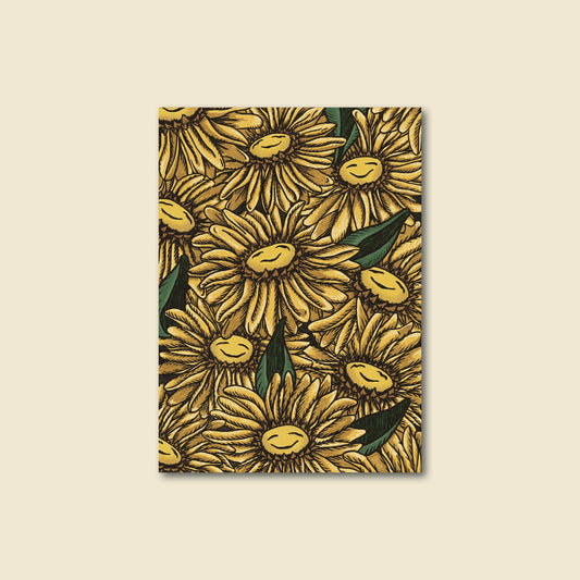 "Sunflower" Happy Versatile Blank Floral Greeting Card