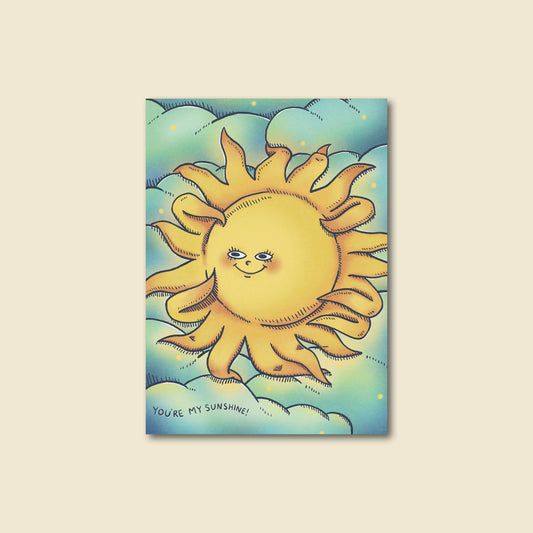 "You're My Sunshine" Bright Sweet Greeting Card