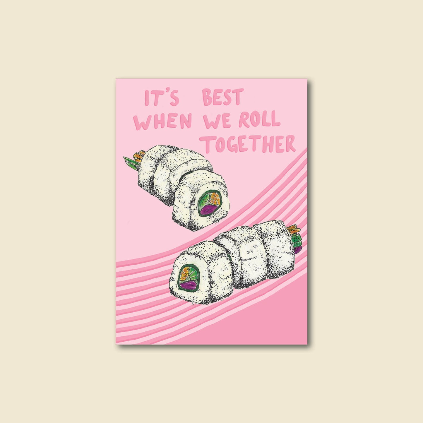 "Sushi" Love And Friendship Greeting Card