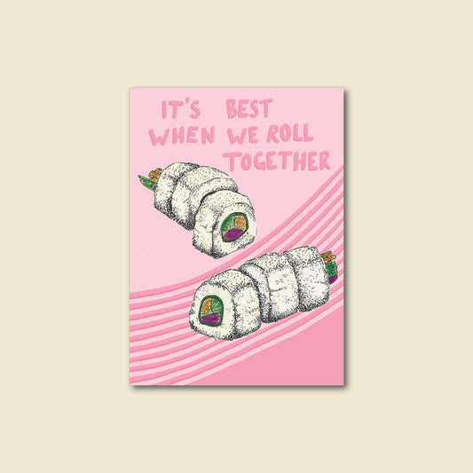 "Sushi" Love And Friendship Greeting Card