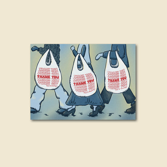 "Thank You" Have A Nice Day Greeting Card