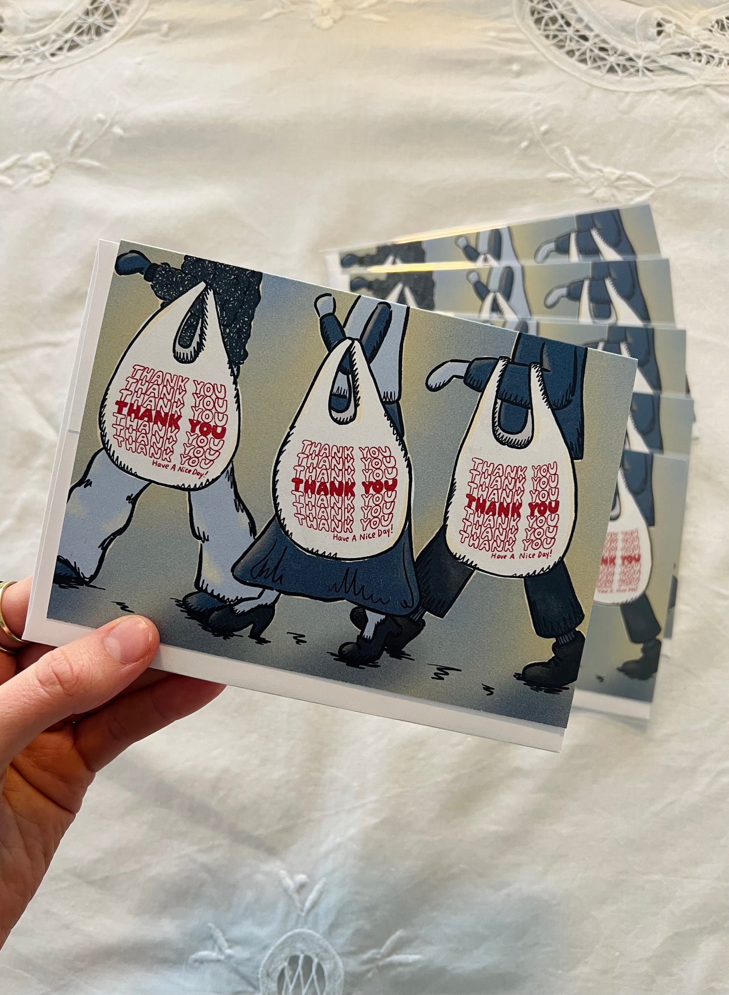 "Thank You" Have A Nice Day Greeting Card